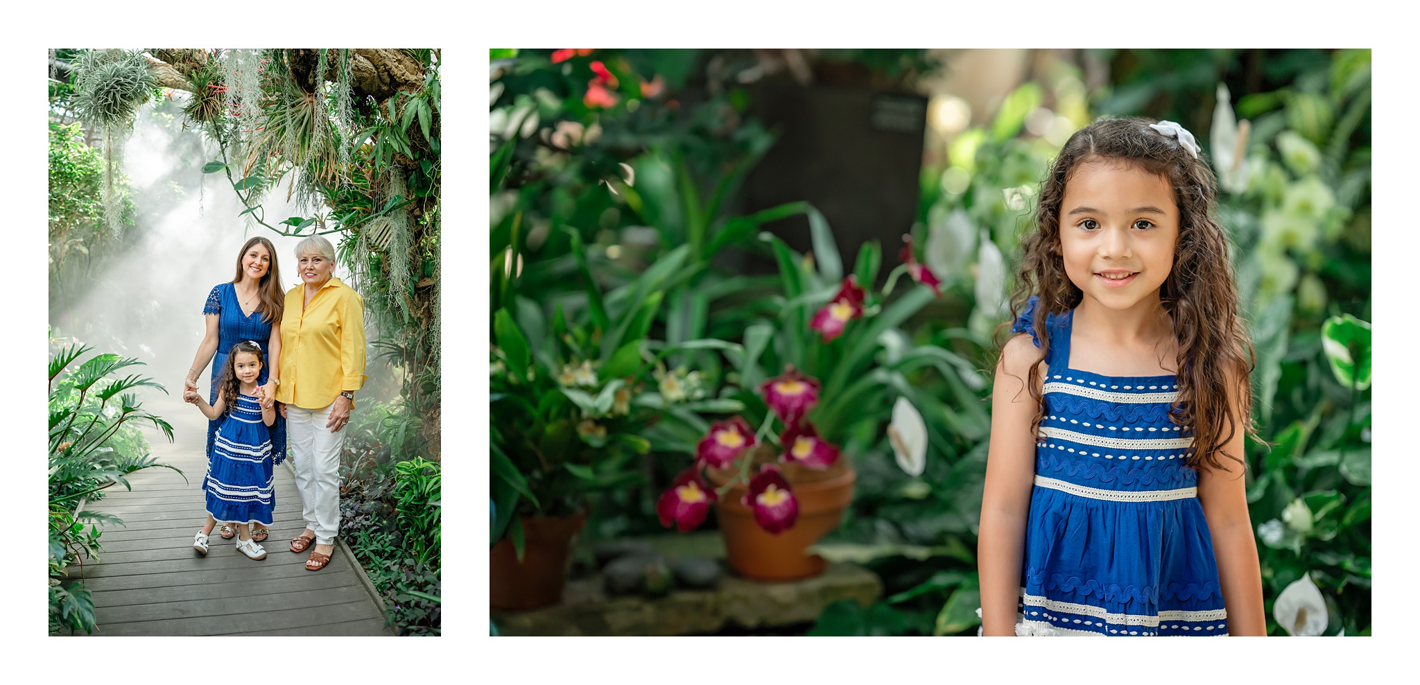 san antonio family session, san antonio botanical gardens