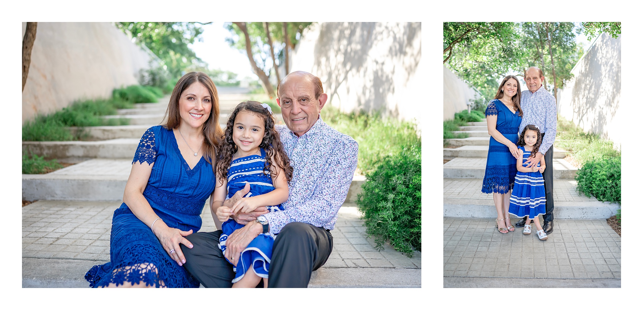 san antonio family session, san antonio botanical gardens